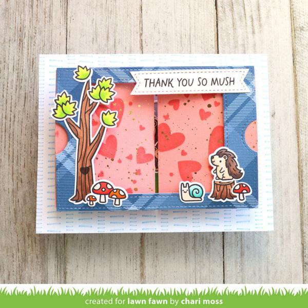 Lawn Fawn - Stempelset "Porcu-pine for You" Clear Stamp