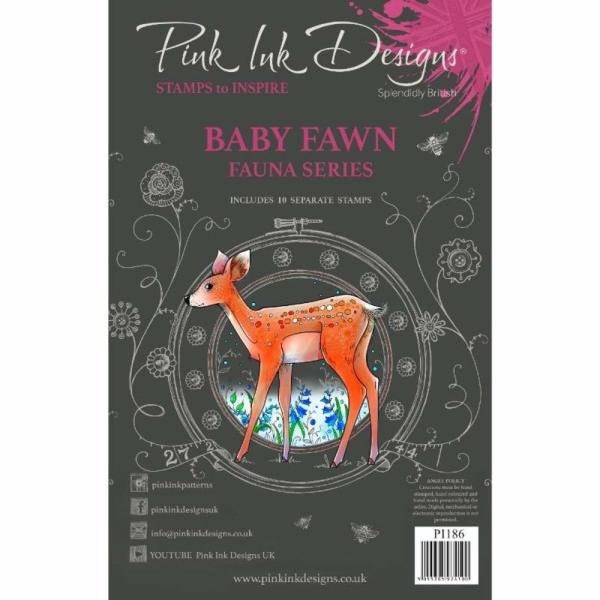 Pink Ink Designs - Stempelset "Fawn" Clear Stamps