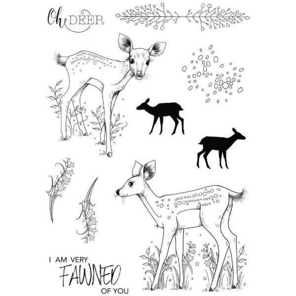 Pink Ink Designs - Stempelset "Fawn" Clear Stamps