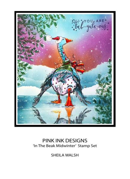 Pink Ink Designs - Stempelset "In The Beak Midwinter" Clear Stamps