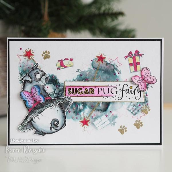 Pink Ink Designs - Stempelset "Pawsome Pooch" Clear Stamps