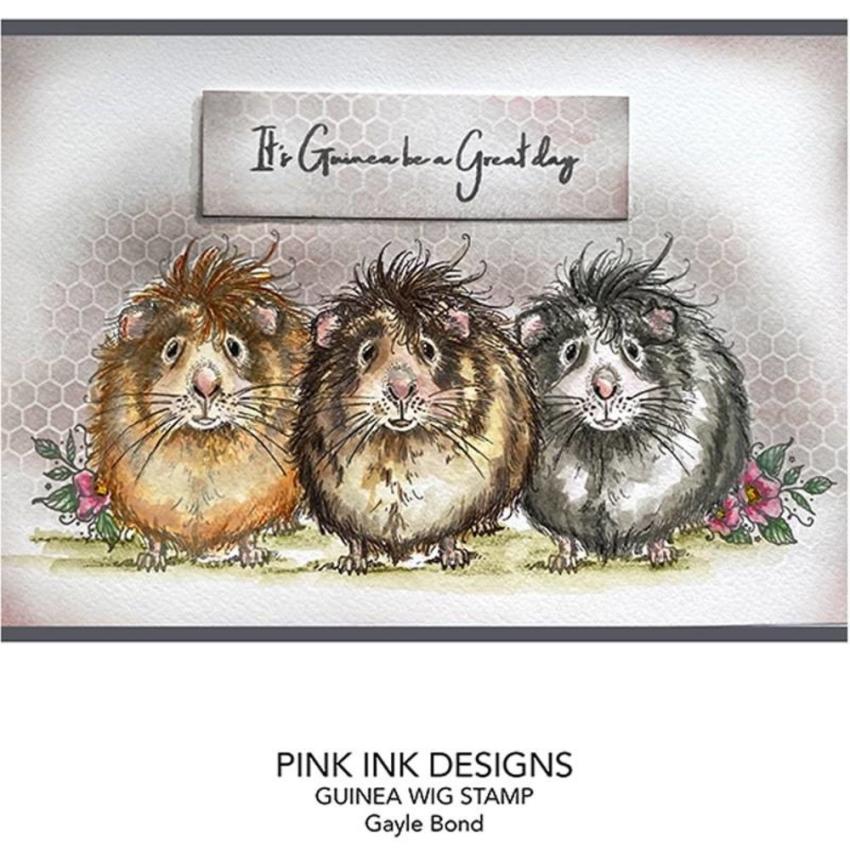 Pink Ink Designs - Stempelset "Guinea Wig" Clear Stamps