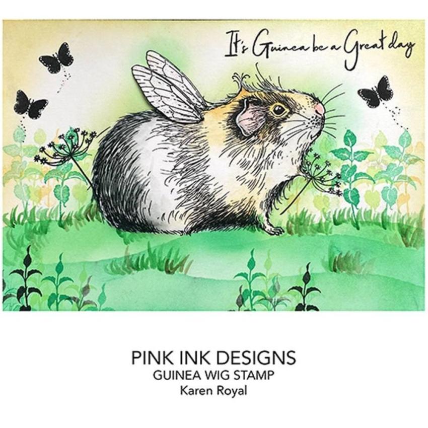 Pink Ink Designs - Stempelset "Guinea Wig" Clear Stamps