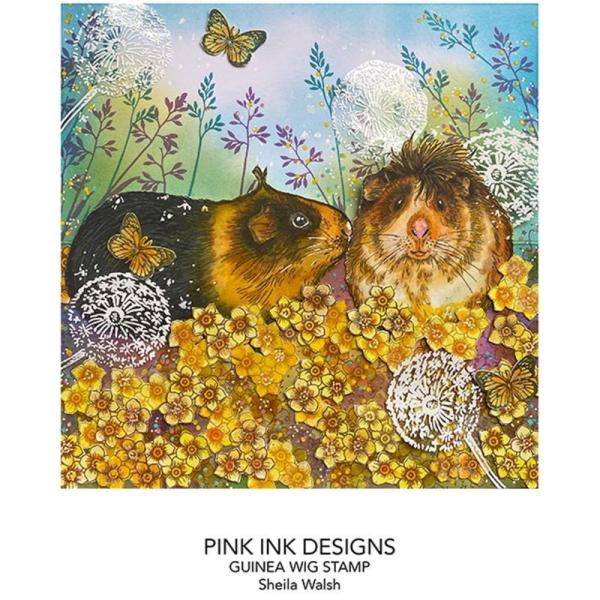 Pink Ink Designs - Stempelset "Guinea Wig" Clear Stamps
