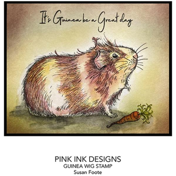 Pink Ink Designs - Stempelset "Guinea Wig" Clear Stamps