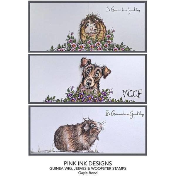 Pink Ink Designs - Stempelset "Guinea Wig" Clear Stamps