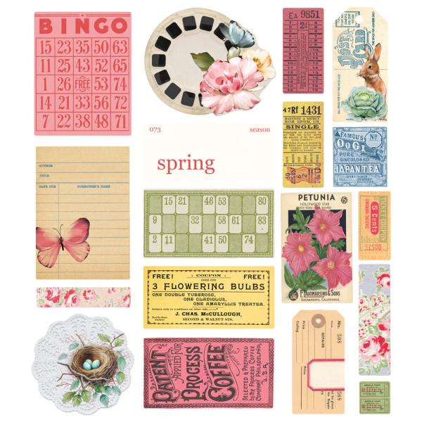 Simple Stories - Stanzteile "Simple Vintage Spring Garden" Die Cuts