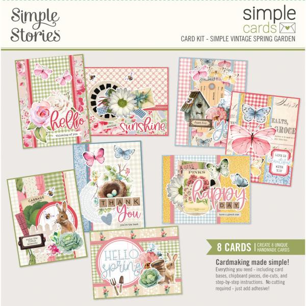 Simple Stories - Cards Kit "Simple Vintage Spring Garden"