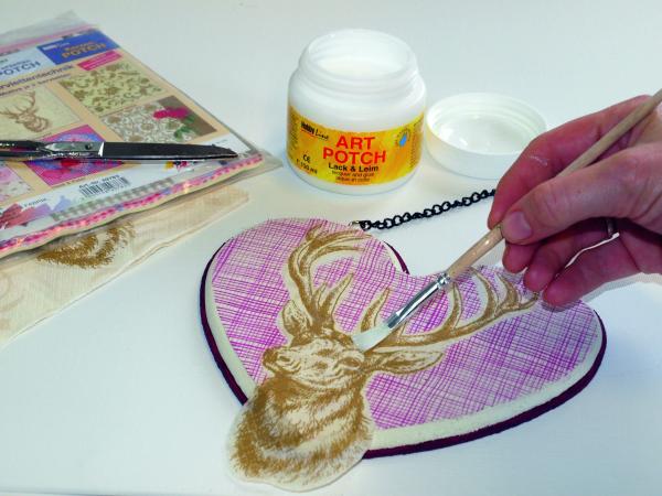 HOBBY LINE Art Potch Lack &  Leim glänzend 150ml