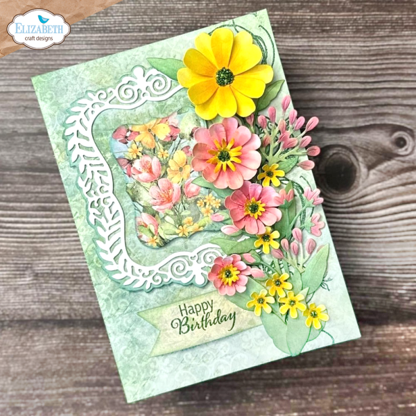 Elizabeth Craft Designs - Stanzschalone "Wild Flower 2" Dies