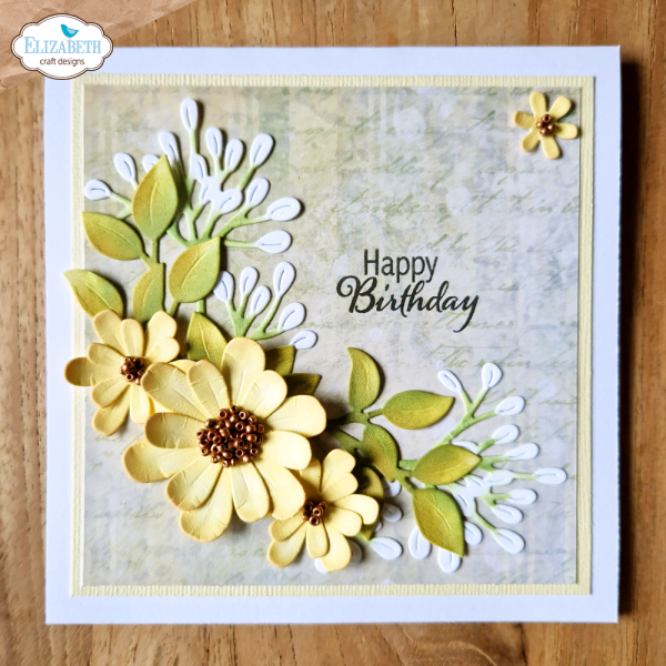 Elizabeth Craft Designs - Stanzschalone "Wild Flower 2" Dies