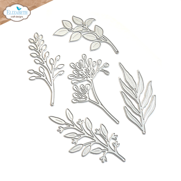 Elizabeth Craft Designs - Stanzschalone "Greenery Fillers 1" Dies
