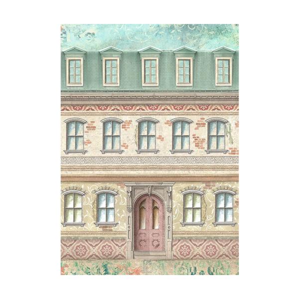 Stamperia - Decopatch Papier "Backgrounds" Decoupage A6 - 8 Bogen  