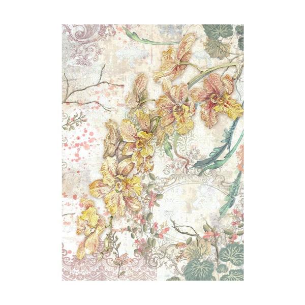 Stamperia - Decopatch Papier "Backgrounds" Decoupage A6 - 8 Bogen  