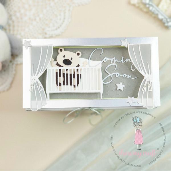 Dress My Craft - Stanzschablone "Cute Teddy Bear" Dies