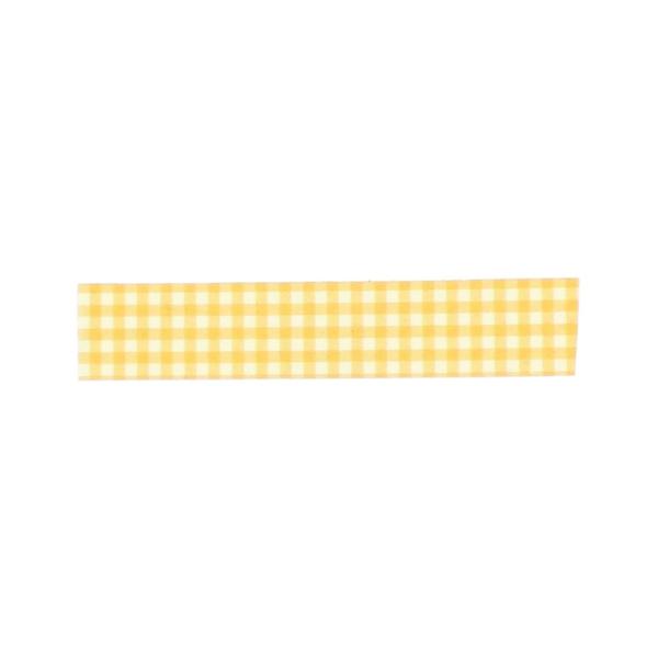 Echo Park - Decorative Tape "Golden Honey Gingham" Washi Tape 