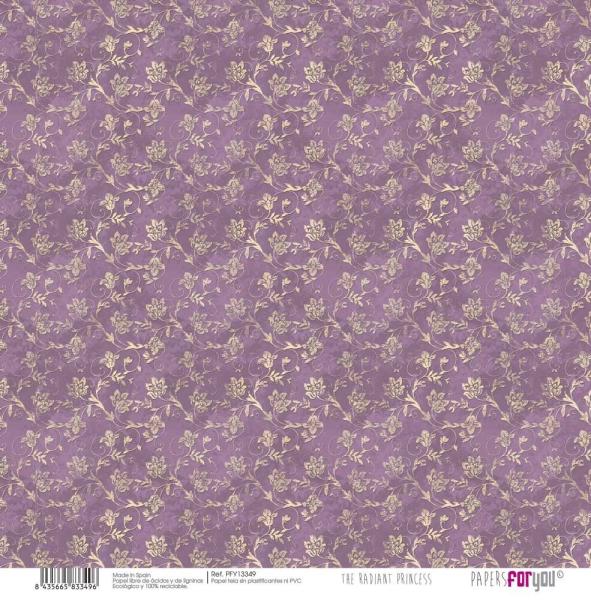 Papers For You - Leinwandpapier "The Radiant Princess" Paper Pack Canvas 30,5x31 cm - 8 Bogen 