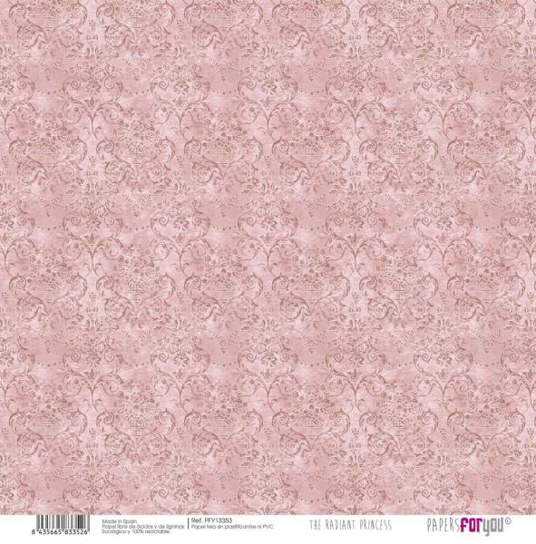 Papers For You - Leinwandpapier "The Radiant Princess" Paper Pack Canvas 30,5x31 cm - 8 Bogen 