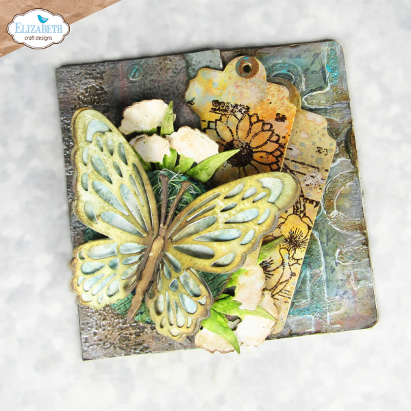Elizabeth Craft Designs - Stanzschalone "Ornate Butterfly" Dies