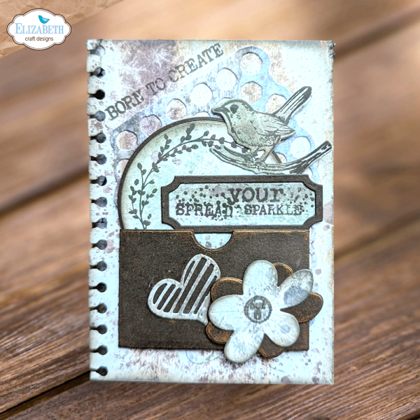 Elizabeth Craft Designs - Stempelset "Artist Trading Coin" Clear Stamps