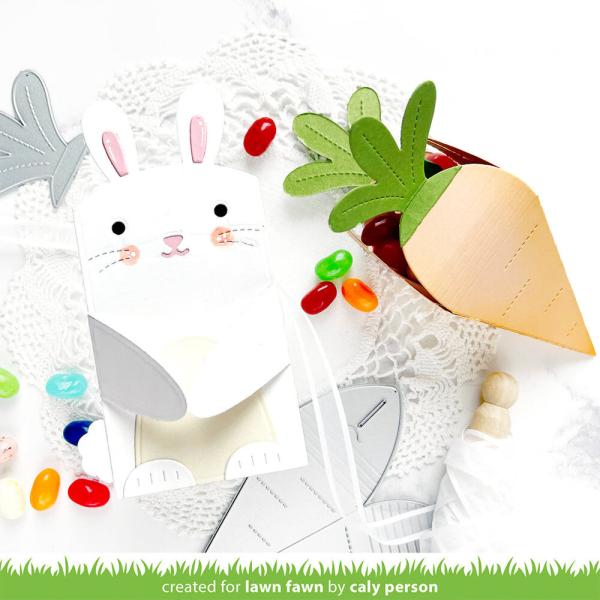 Lawn Fawn - Stanzschablone "Carrot Treat Box" Dies