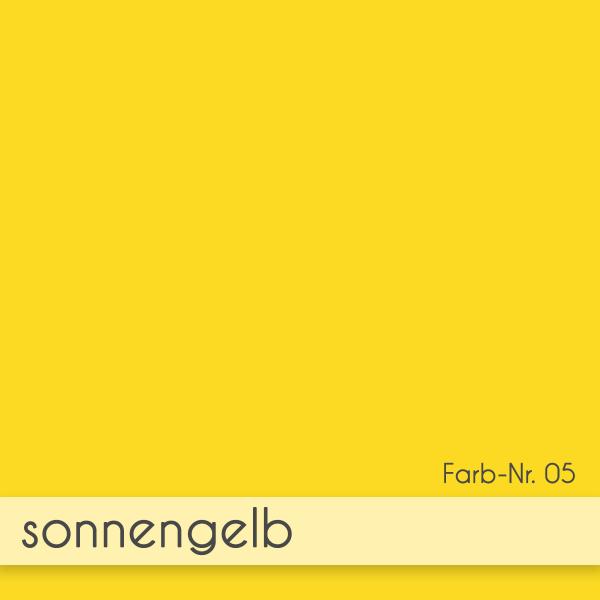 Trippelkarte - Leporello 240g/m² DIN B6 3-Fach in sonnengelb