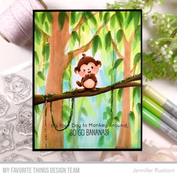 My Favorite Things Stempelset "Monkey Around" Clear Stamps