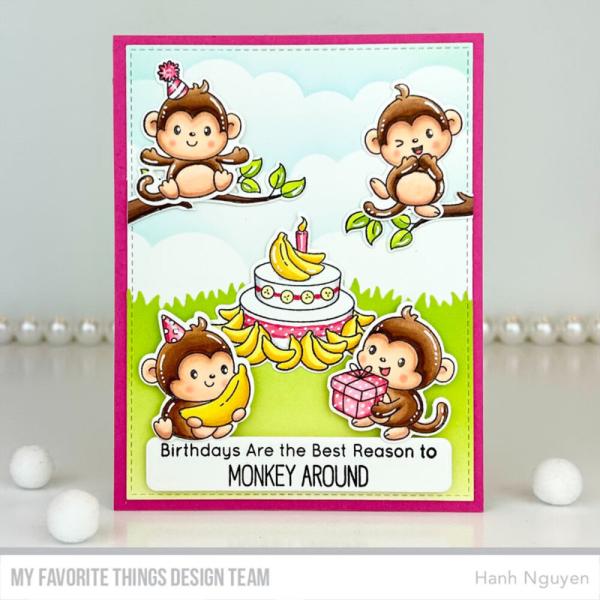 My Favorite Things Stempelset "Monkey Around" Clear Stamps