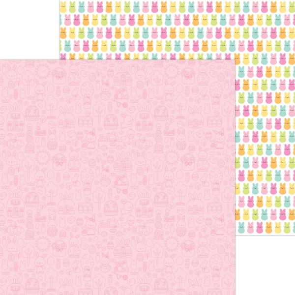Doodlebug Design - Designpapier "Bunny Hop" Paper Pack 6x6 Inch - 24 Bogen