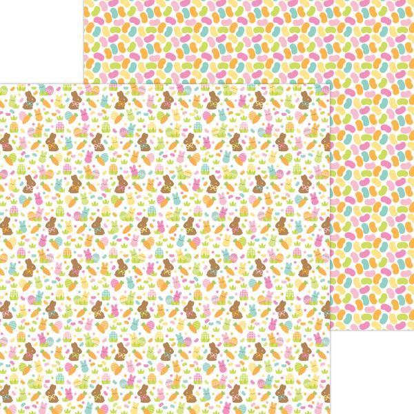 Doodlebug Design - Designpapier "Bunny Hop" Paper Pack 6x6 Inch - 24 Bogen