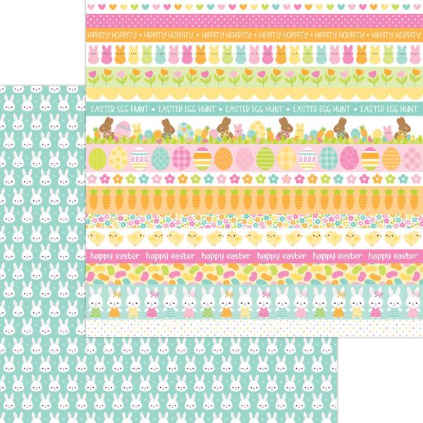 Doodlebug Design - Designpapier  "Bunny Hop " Paper Pack 12x12 Inch - 12 Bogen
