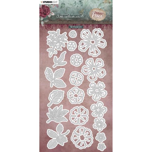 Studio Light - Stanzschablone "3D Flowers" Dies