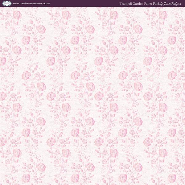 Creative Expressions - Designpapier "Tranquil Shades" Paper Pack 8x8 Inch - 32 Bogen  