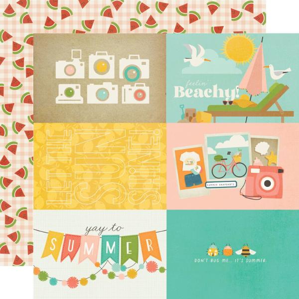 Simple Stories - Collections Kit "Summer Snapshots" 12 Bogen Designpapier