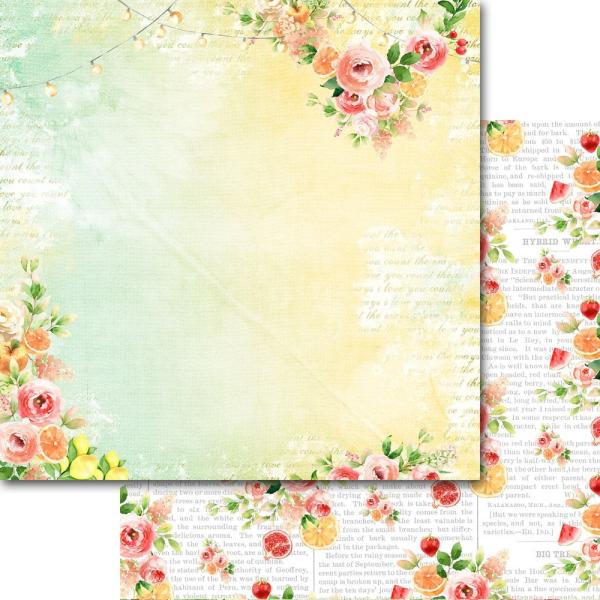 Memory Place - Designpapier "Sweet Summer" Paper Pack 12x12 Inch - 12 Bogen
