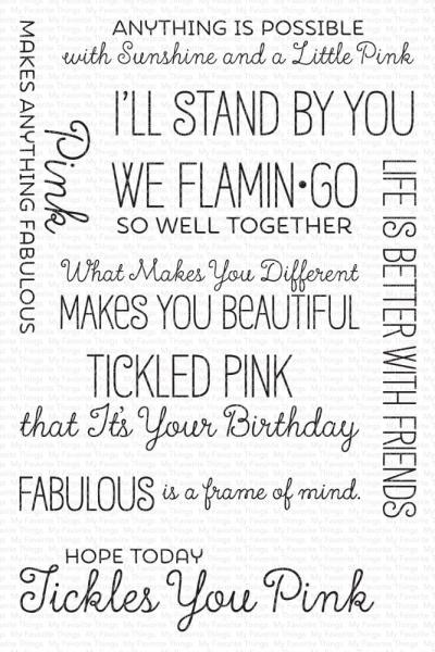 My Favorite Things Stempelset "Tickled Pink" Clear Stamps