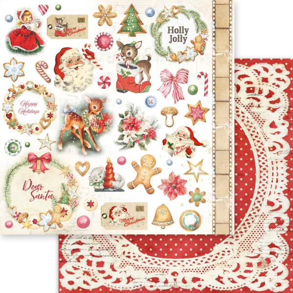 Memory Place - Designpapier "Dear Santa" Paper Pack 8x8 Inch - 18 Bogen