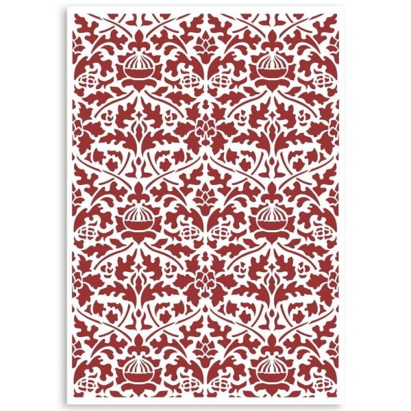 Stamperia - Schablone A4 "Casa Granada Wallpaper Pattern" Stencil