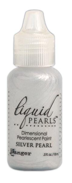 Ranger Ink - 3D Perlenkleber "Silver Pearl" Liquid Pearls 14g