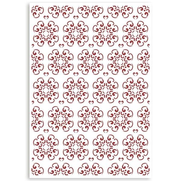 Stamperia - Schablone A4 "Casa Granada Wallpaper Tiles" Stencil