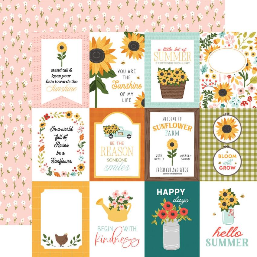 Carta Bella - Designpapier "Sunflower Summer" Collection Kit 12x12 Inch - 12 Bogen  
