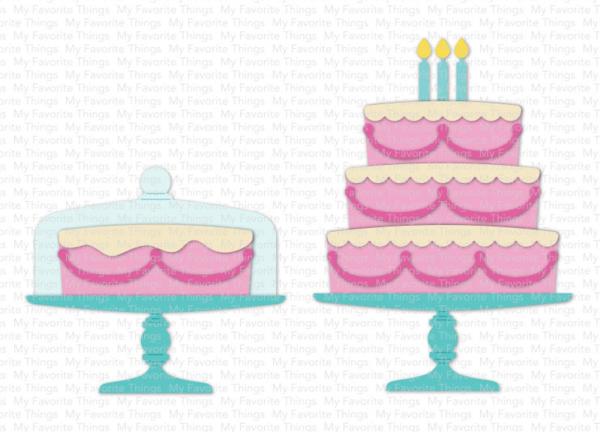 My Favorite Things - Stanzschablone "Bring On the Cake" Die-namics