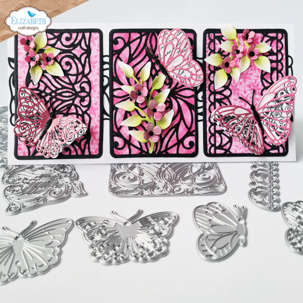 Elizabeth Craft Designs - Stanzschalone "Florals 28" Dies