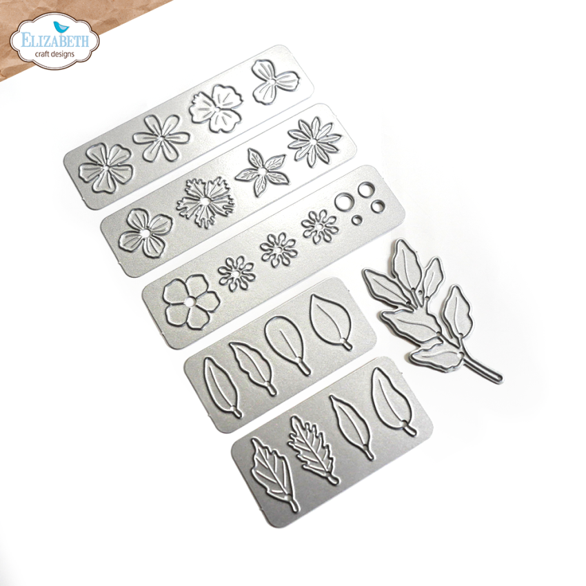 Elizabeth Craft Designs - Stanzschalone "Mini Florals 2" Dies