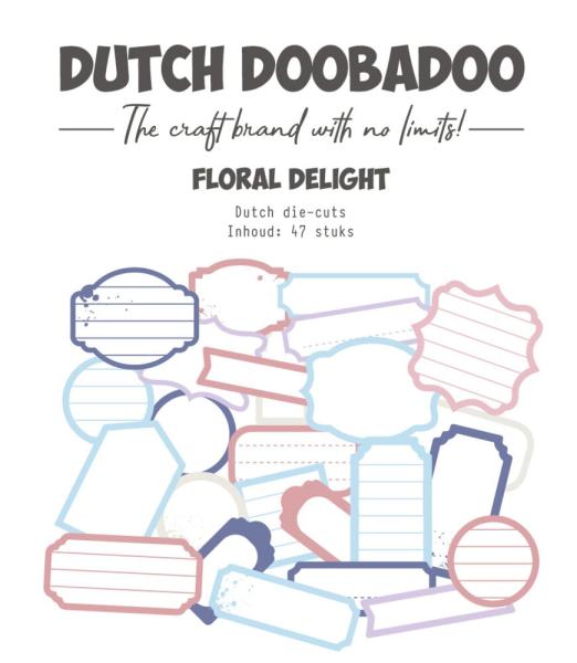 Dutch Doobadoo - Stanzteile "Floral Delight" Die Cuts