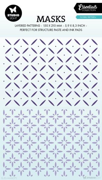 Studio Light - Schablone "Floral Pattern" Stencil  