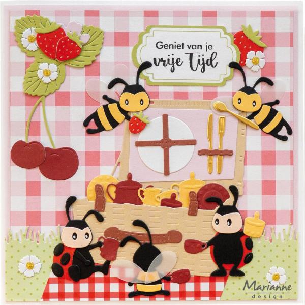 Marianne Design - Präge- und Stanzschablone "Cherries" Creatables Dies