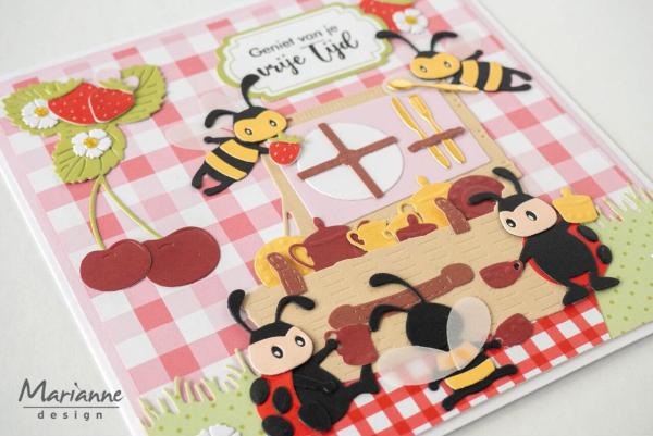 Marianne Design - Präge- und Stanzschablone "Cherries" Creatables Dies