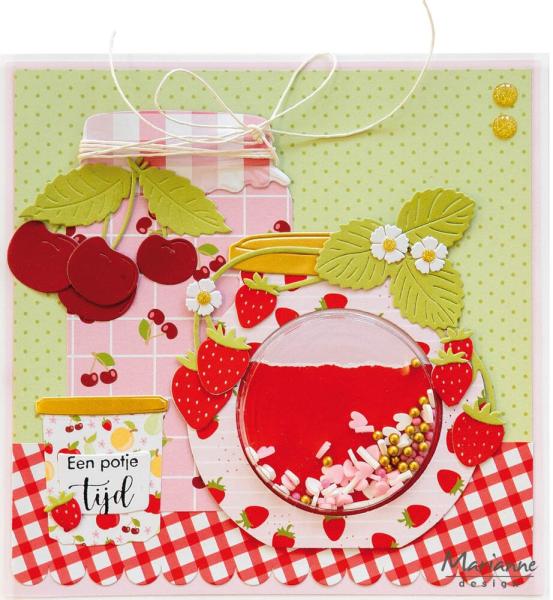 Marianne Design - Präge- und Stanzschablone "Cherries" Creatables Dies