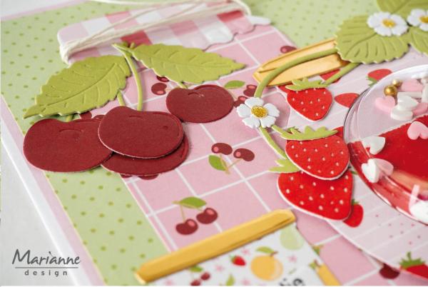Marianne Design - Präge- und Stanzschablone "Cherries" Creatables Dies